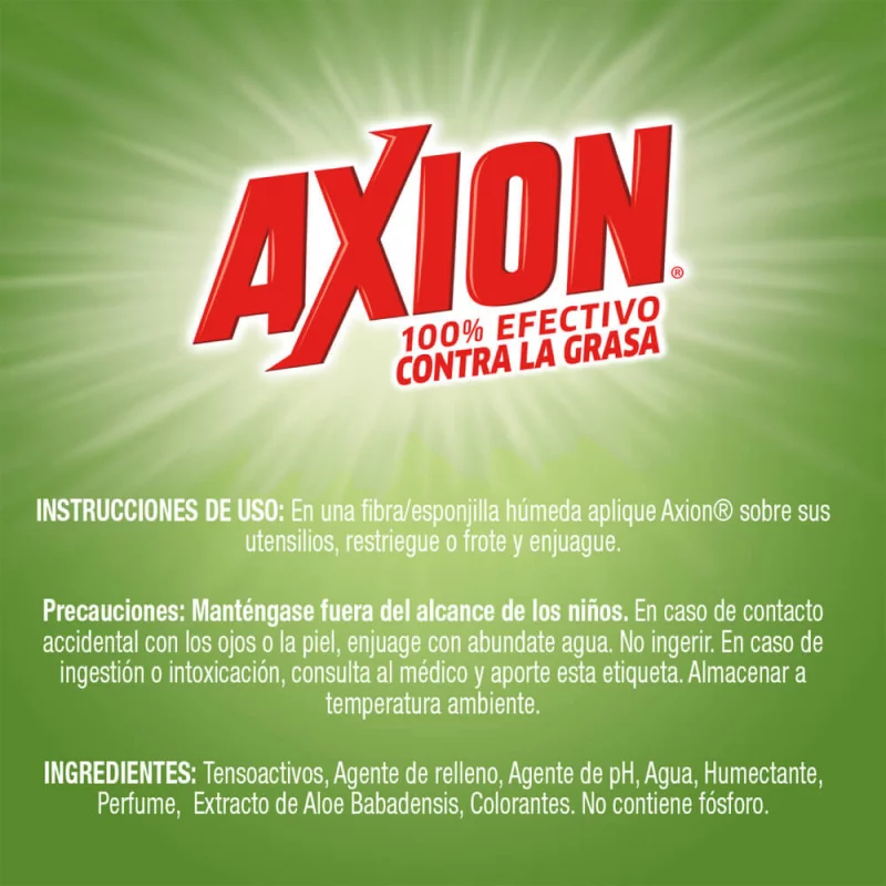 Lavaplatos en Crema Axion Aloe  640ml