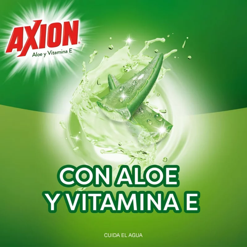 Lavaplatos en Crema Axion Aloe  640ml