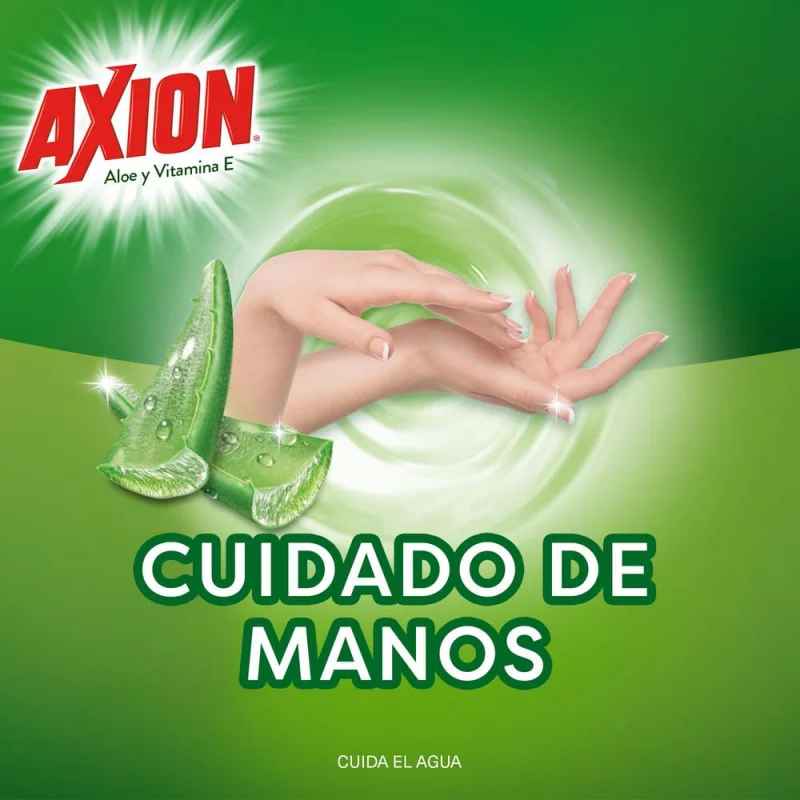 Lavaplatos en Crema Axion Aloe  640ml