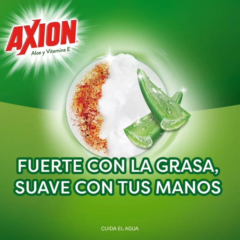 Lavaplatos en Crema Axion Aloe  640ml