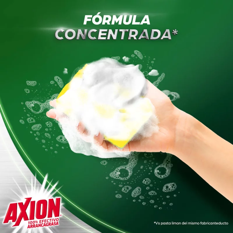 Lavaplatos en crema Axion Xtreme 850g