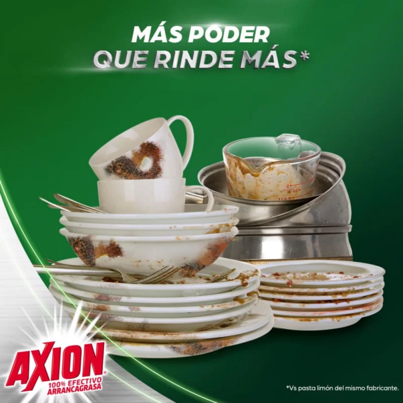 Lavaplatos liquido Axion Xtreme 640ml