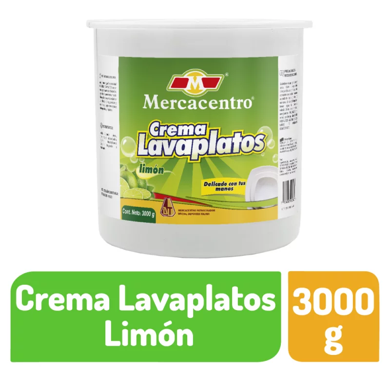 Lavaplatos Mercacentro Limón 3000 g
