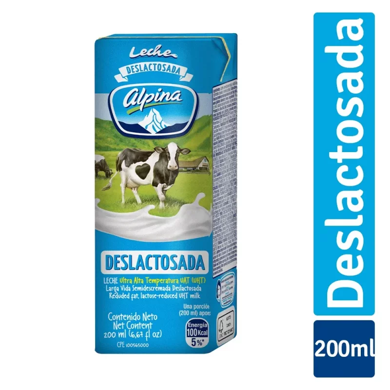 Leche Alpina x 200 ml Deslactosada