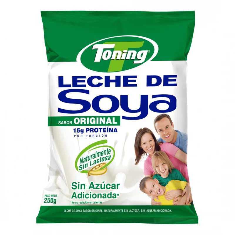 Leche Soya Toning Natural 250 g