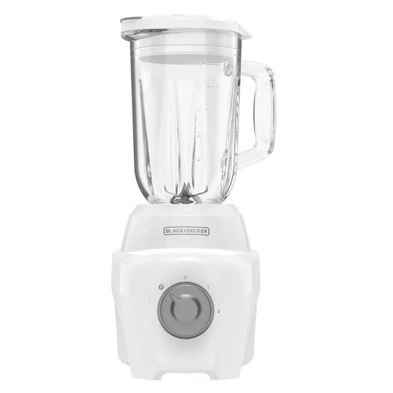 Licuadora Black&Decker 700 Watts 2 Velocidades Vaso Vidrio BL0876-0WDLA