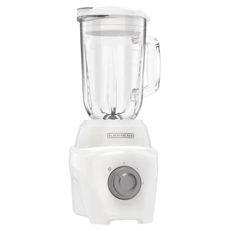 Licuadora Black&Decker 700 Watts 2 Velocidades Vaso Vidrio BL0876-0WDLA