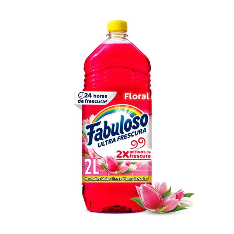 Limpia Pisos Fabuloso Antibacterial Floral 2L