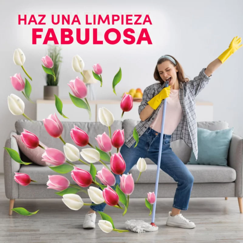 Limpia Pisos Fabuloso Antibacterial Floral 2L