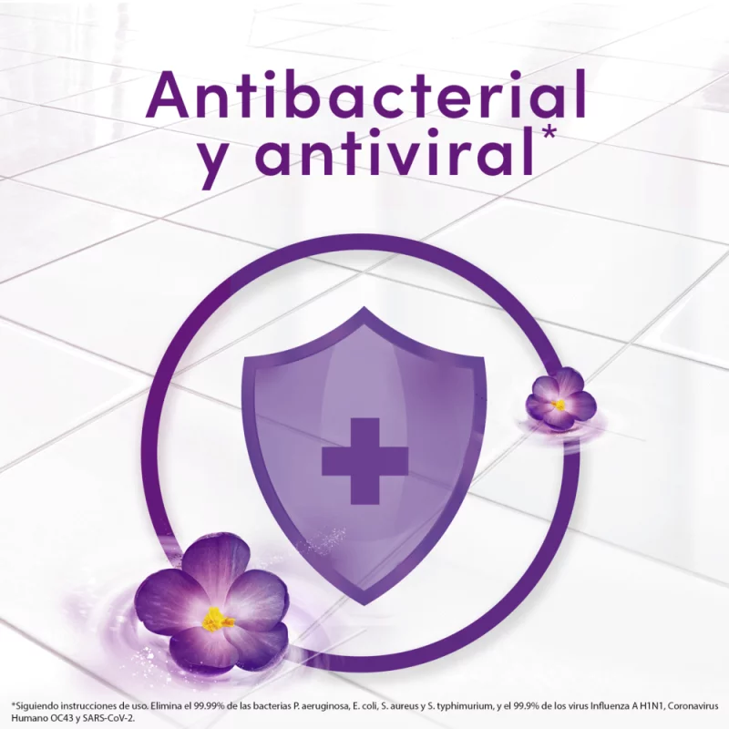 Limpia Pisos Fabuloso Antibacterial Lavanda 1L