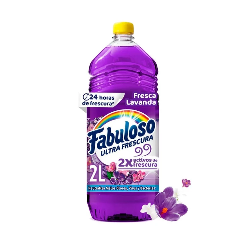 Limpia Pisos Fabuloso Antibacterial Lavanda 2L