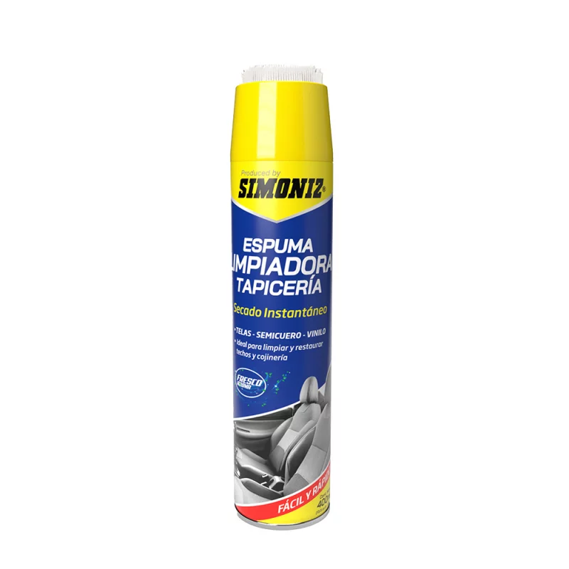 Limpiatapiceria Espuma Seca Interiores Simoniz 400 ml