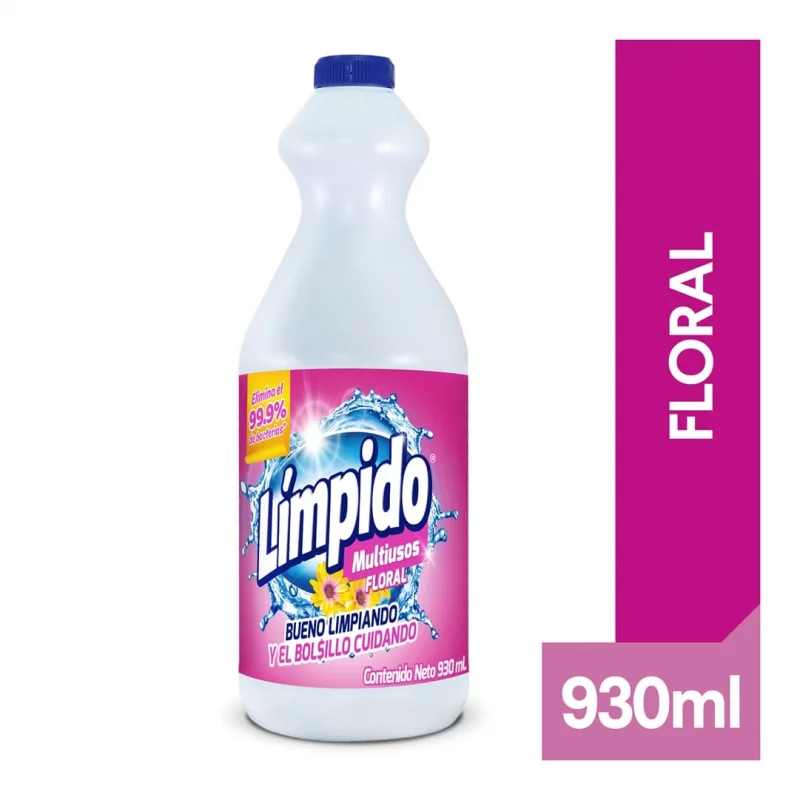 Limpido Floral Botella x 930 ml