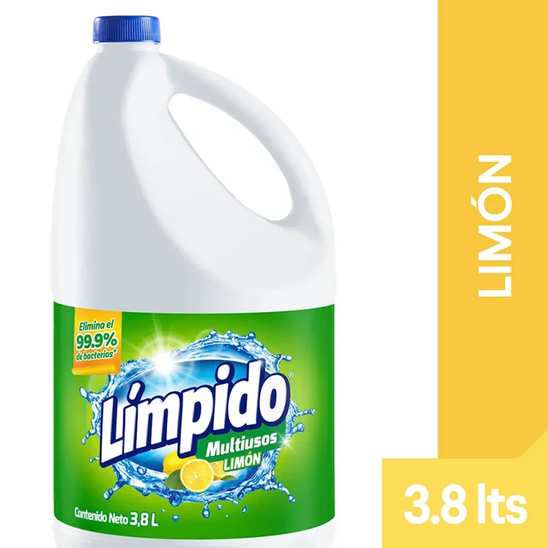 Límpido Multiusos Limón 3.8 L