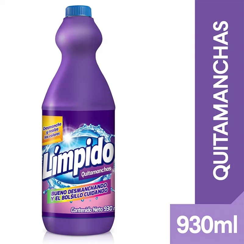 Limpido Ropa Color Botella x 930 ml