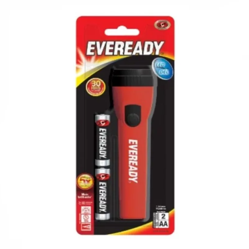 Linterna Eveready Led + 2  und Pilas AA x 1 und