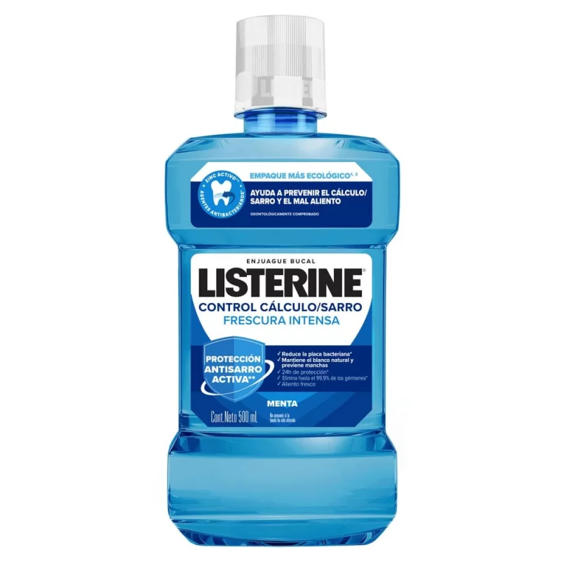 Listerine Control Calculo x 500 ml