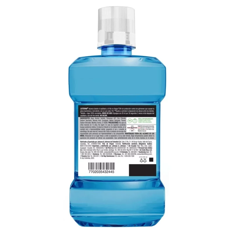 Listerine Control Calculo x 500 ml