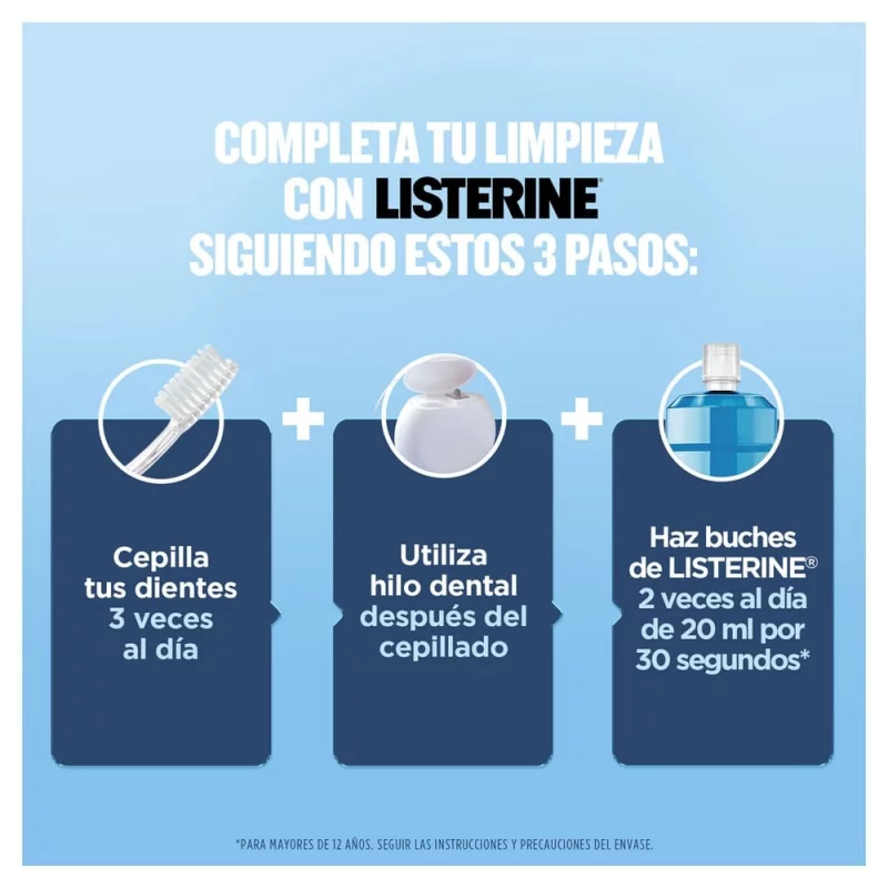 Listerine Control Calculo x 500 ml