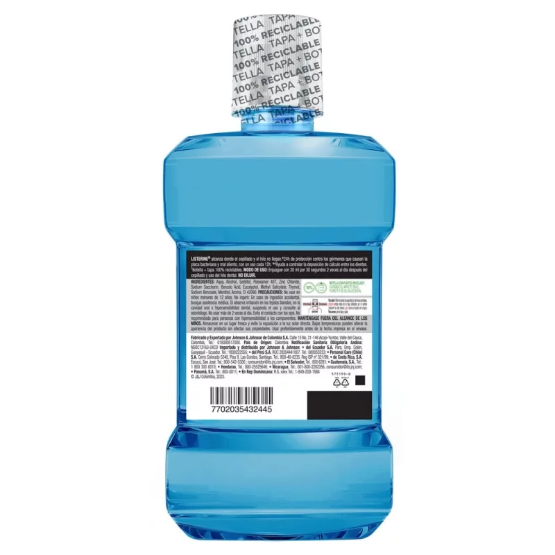 Listerine Control Calculo x 500 ml