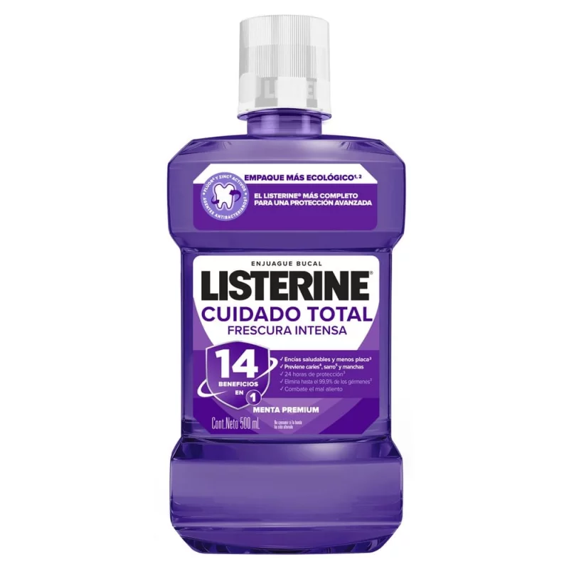 Listerine Cuidado Total x 500 ml
