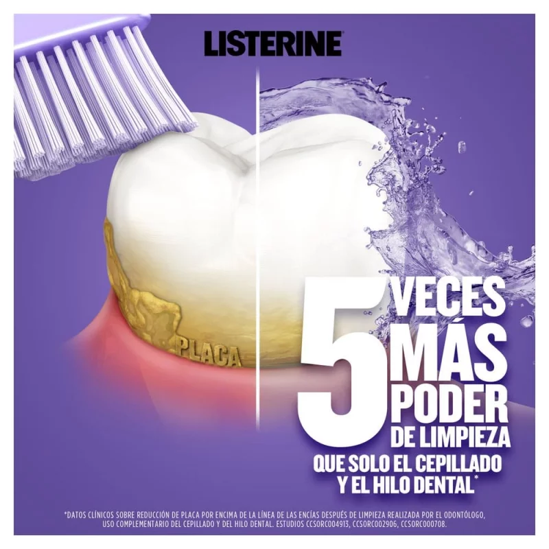 Listerine Cuidado Total x 500 ml