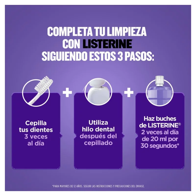 Listerine Cuidado Total x 500 ml