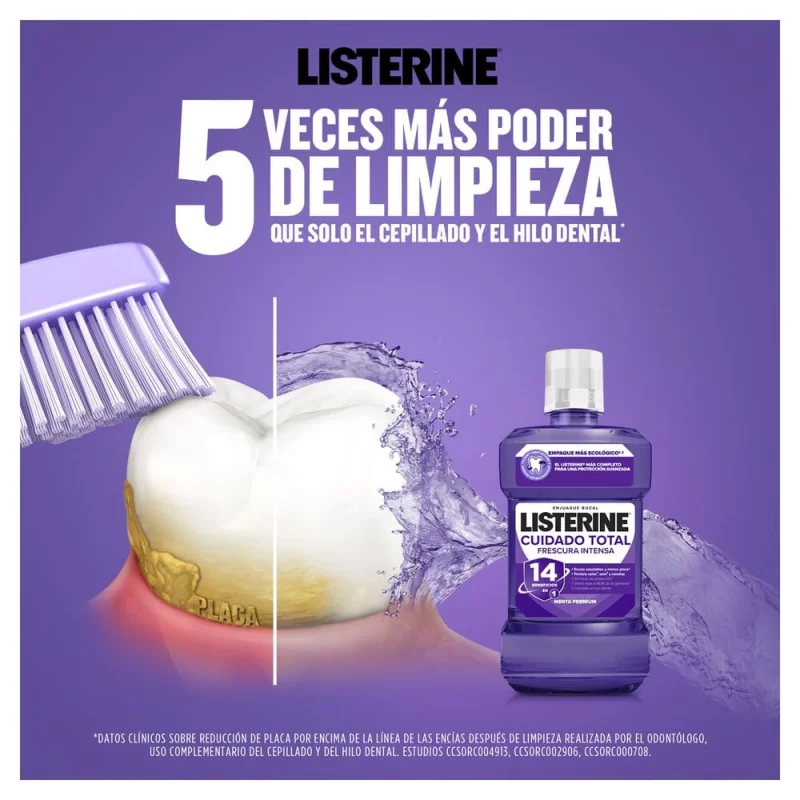 Listerine Cuidado Total x 500 ml