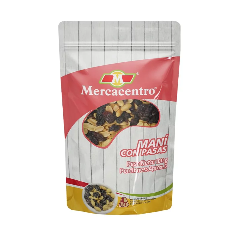 Maní  Mixto Mercacentro 100 g