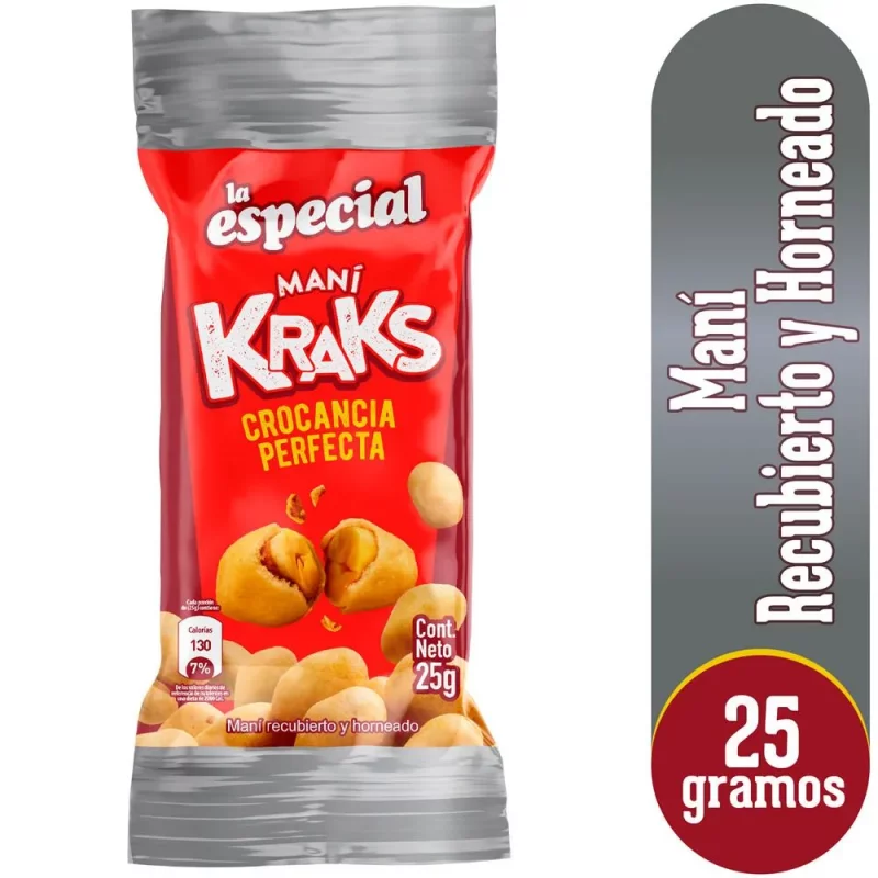 Maní La Especial Kraks 25 g