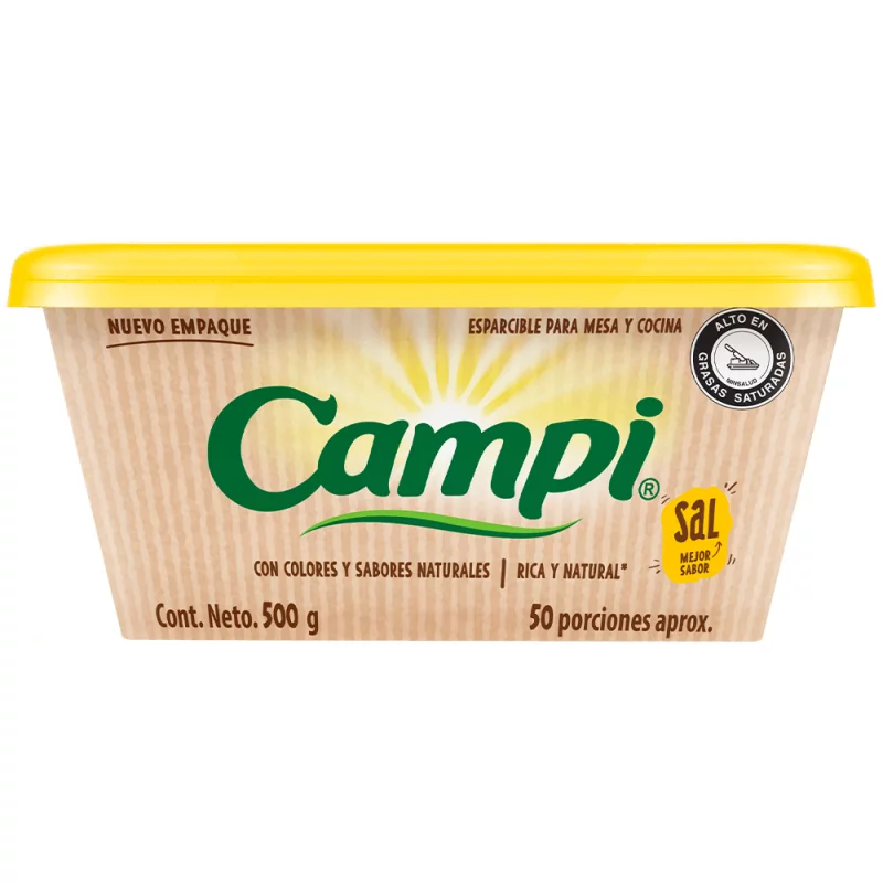Margarina Campi Con Sal 500 g
