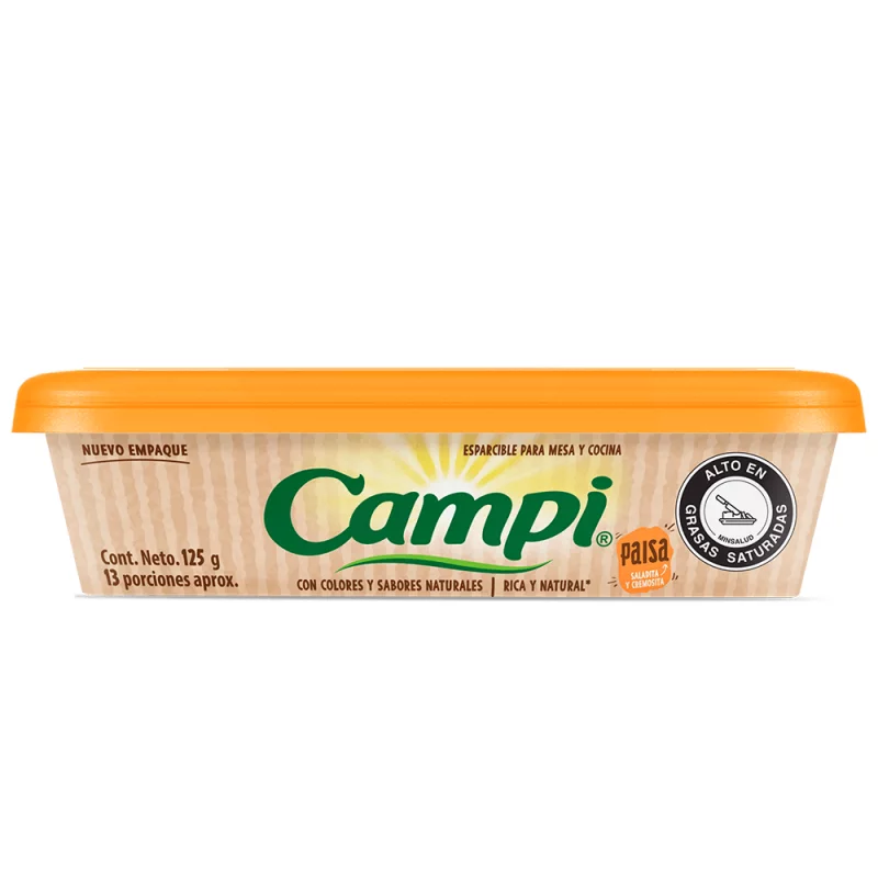 Margarina Campi x 125 g Paisa