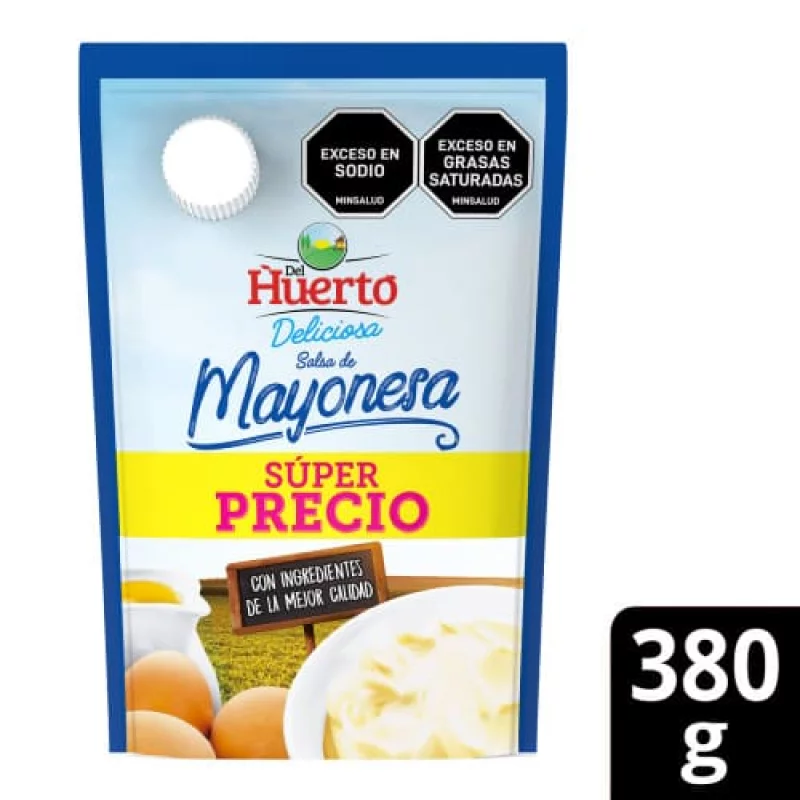 Mayonesa Del Huerto Doypack 380 g