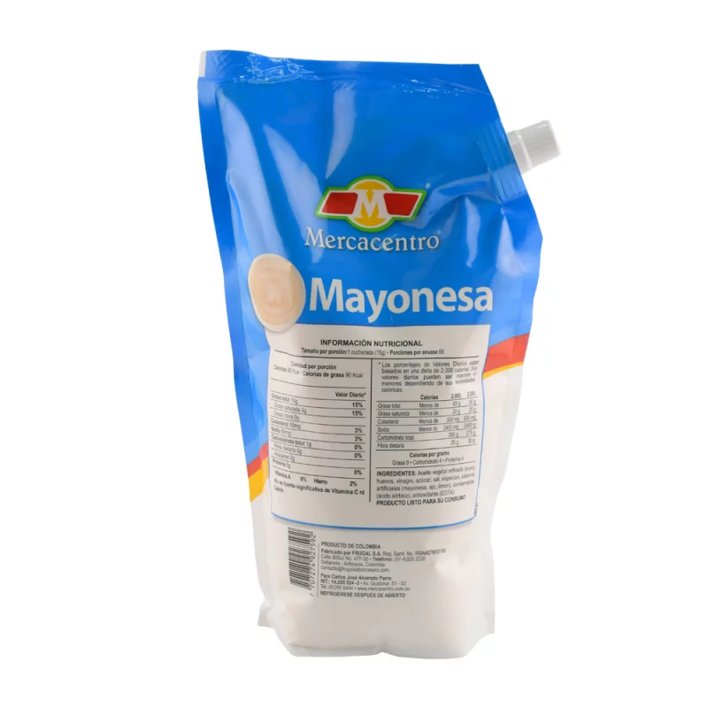 Mayonesa Mercacentro 1000 g