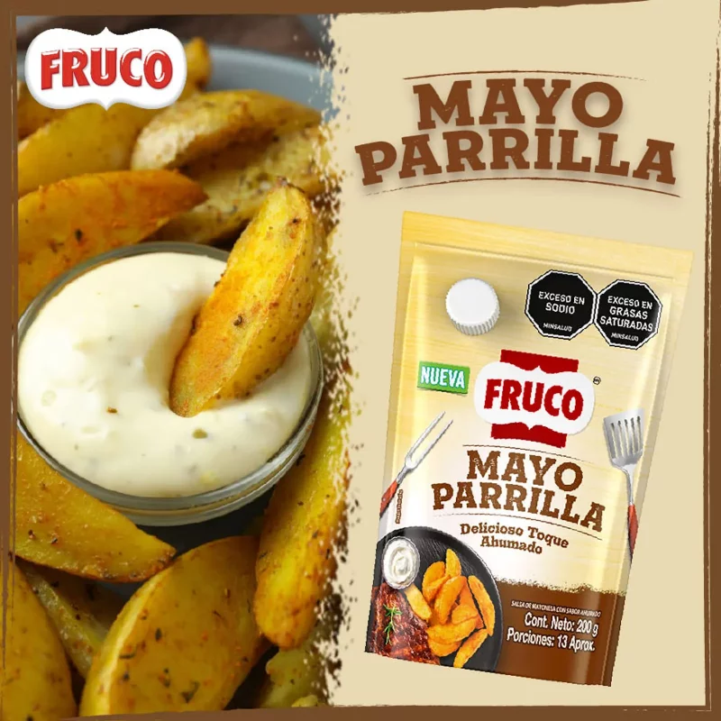 Mayonesa Parrilla Fruco Doypack x 200 g