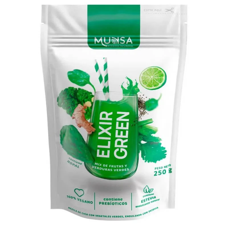 Mezcla Munsa Elixir Green x 250 g