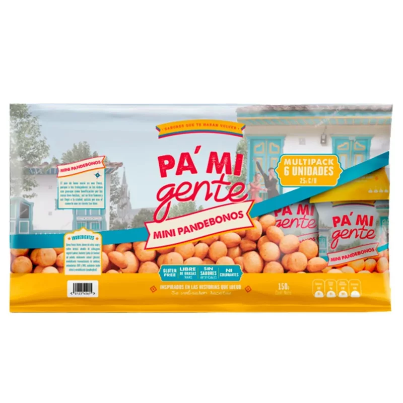 Mini Pandebonos  Pa` Mi Gente x 144 g