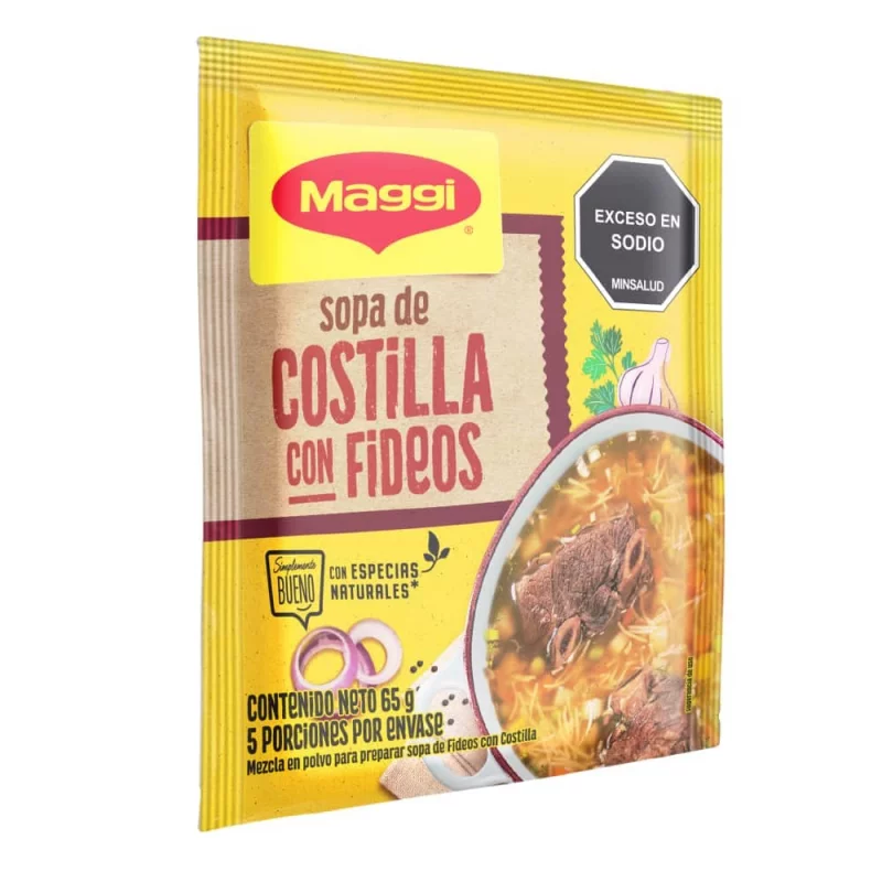 Misopa Maggi Costilla Fideo 65 g