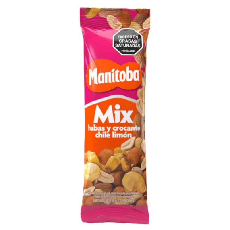 Mix Habas Manitoba Crocante Chile Limón x 40 g