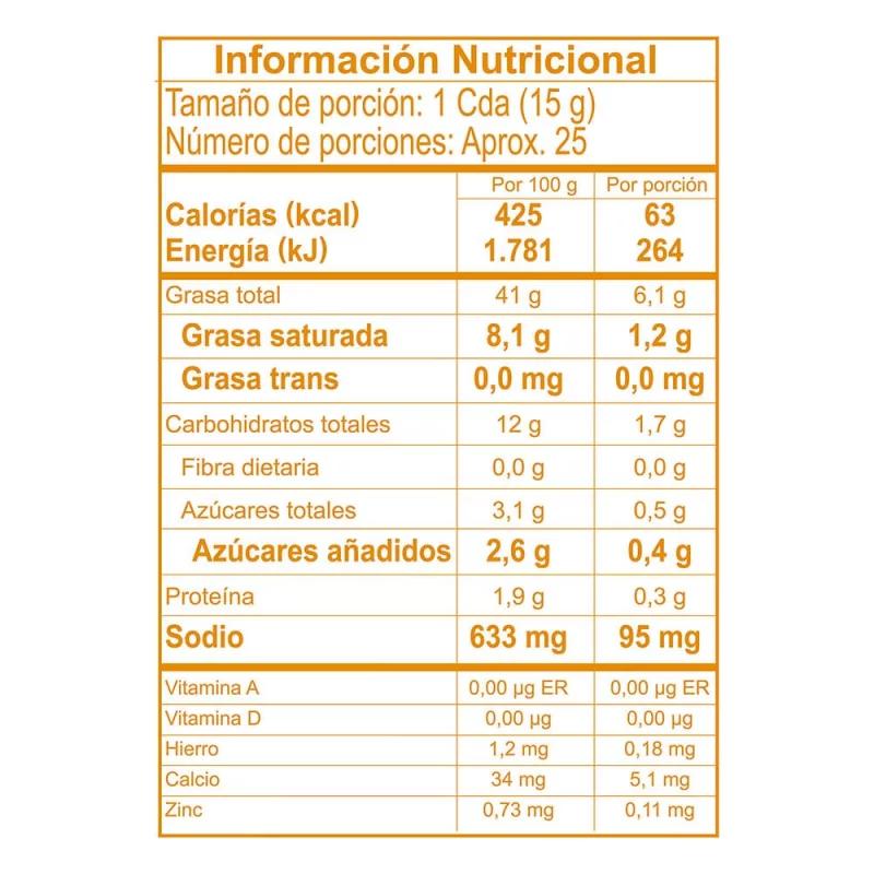 Mostaneza La Constancia Doypack 380 g