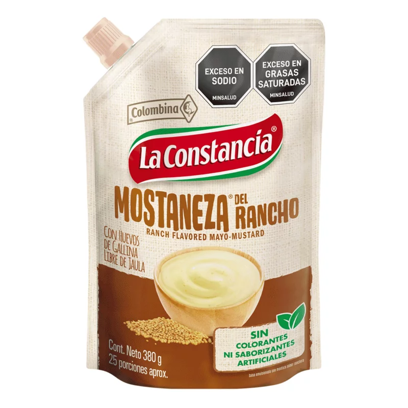 Mostaneza Ranchera La Constancia Doypack 380 g