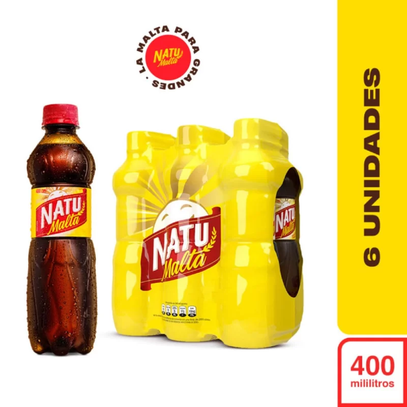 Natumalta 6 x 400 ml - Mercacentro.com | Compra Online