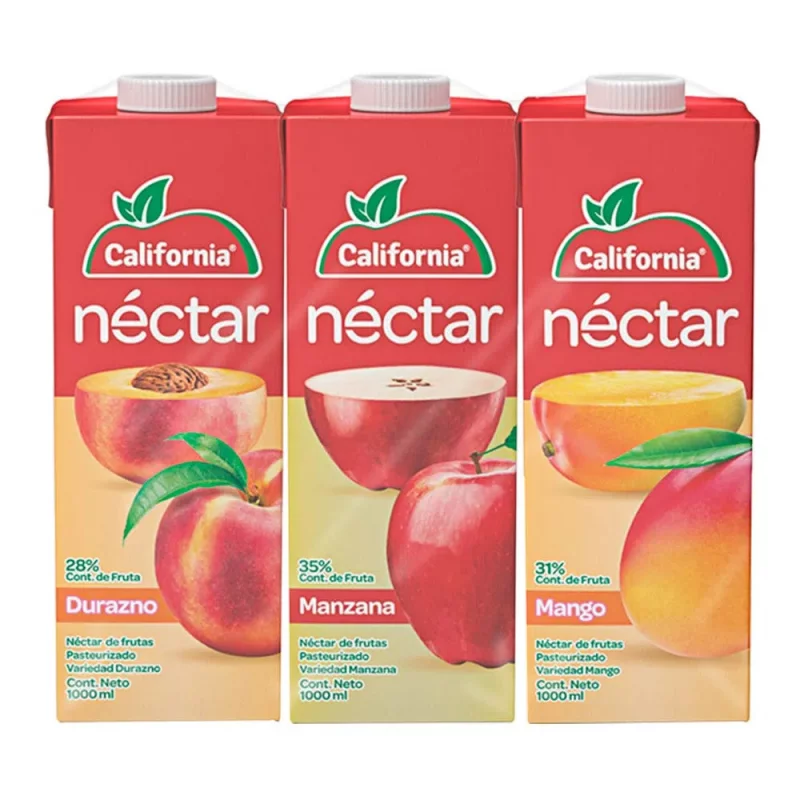 Nectar California 3 x 1000 ml Surtido
