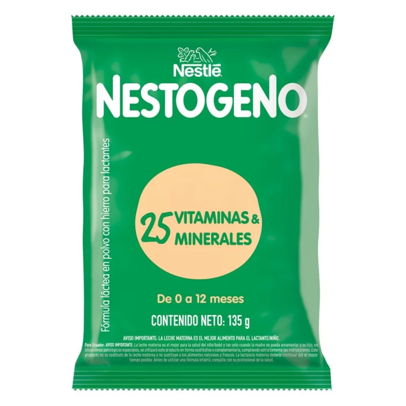 Nestogeno x 135 g Cero A 12 Meses