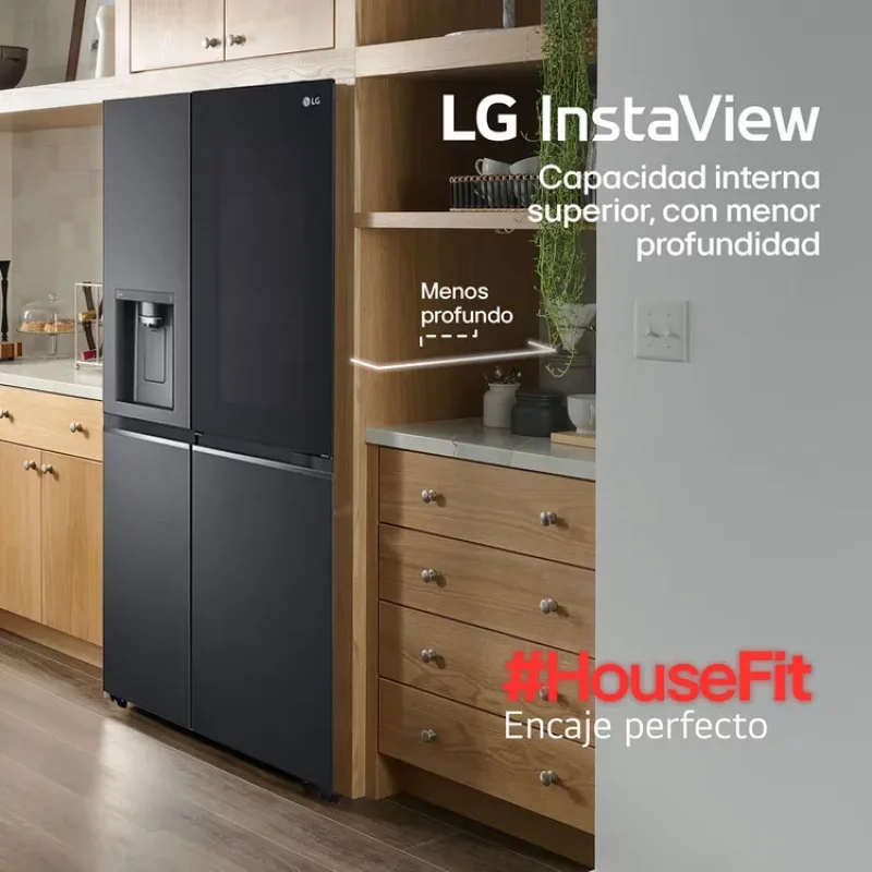 Nevecón LG 635 Litros Instaview SBS Silver GS66SXTC