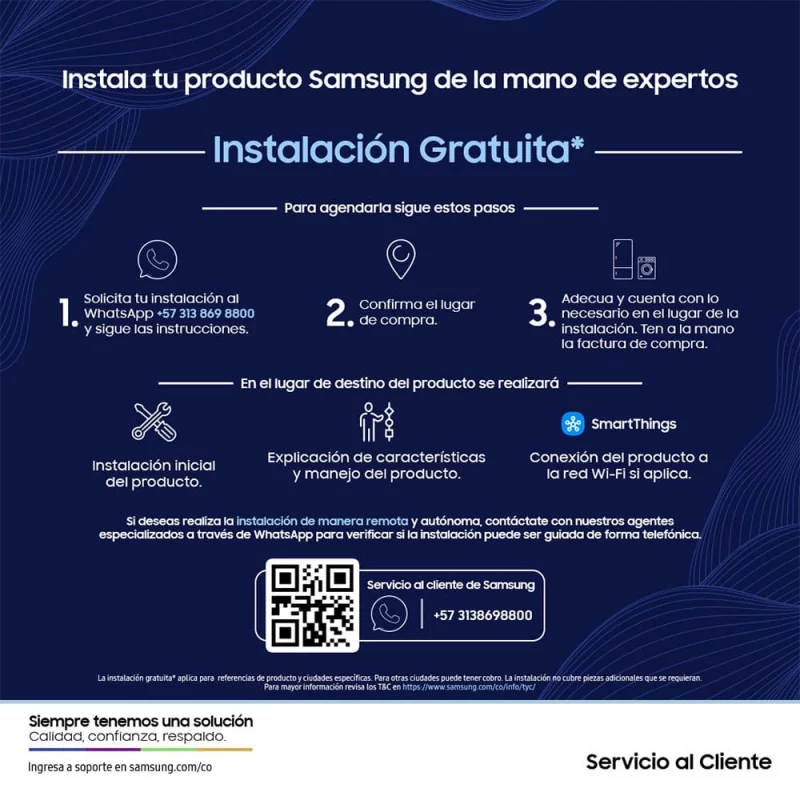 Nevecón Samsung 859 Litros Tipo Europe Negro RF32CG5410B1CO