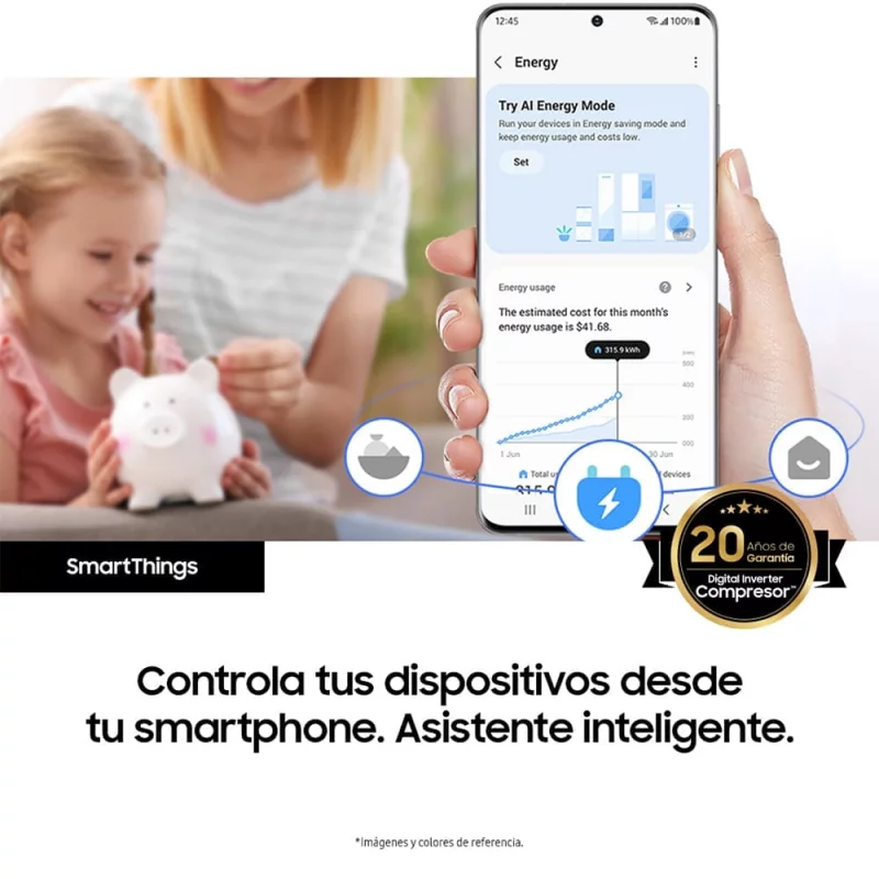 Nevecón Samsung 859 Litros Tipo Europe Negro RF32CG5410B1CO