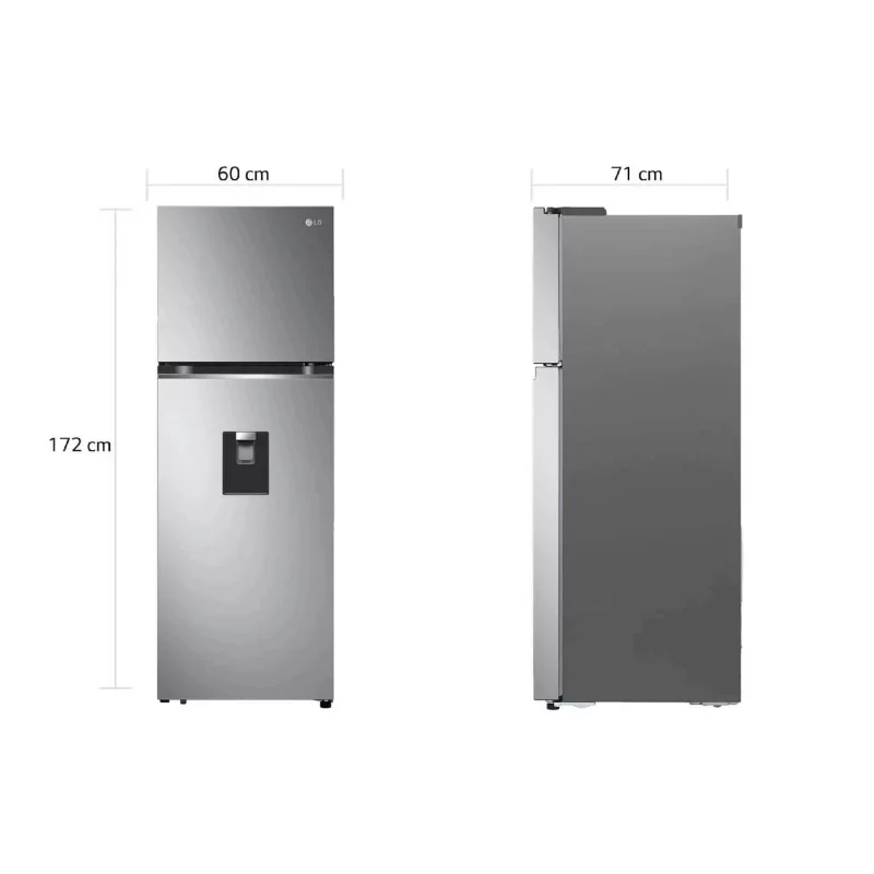 Nevera LG 334 Litros Top Freezer VT34WGPX