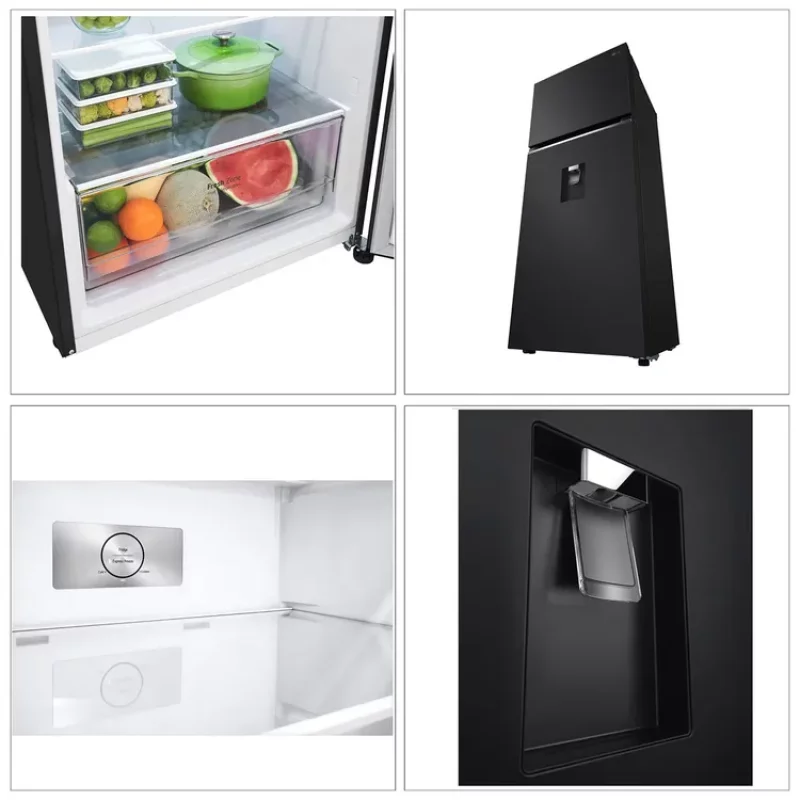 Nevera LG 374 Litros No Frost Negro VT38KPM.AEPCCLM