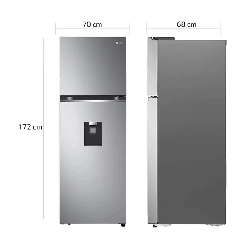 Nevera LG 374 Litros Top Freezer VT38WGPX 
